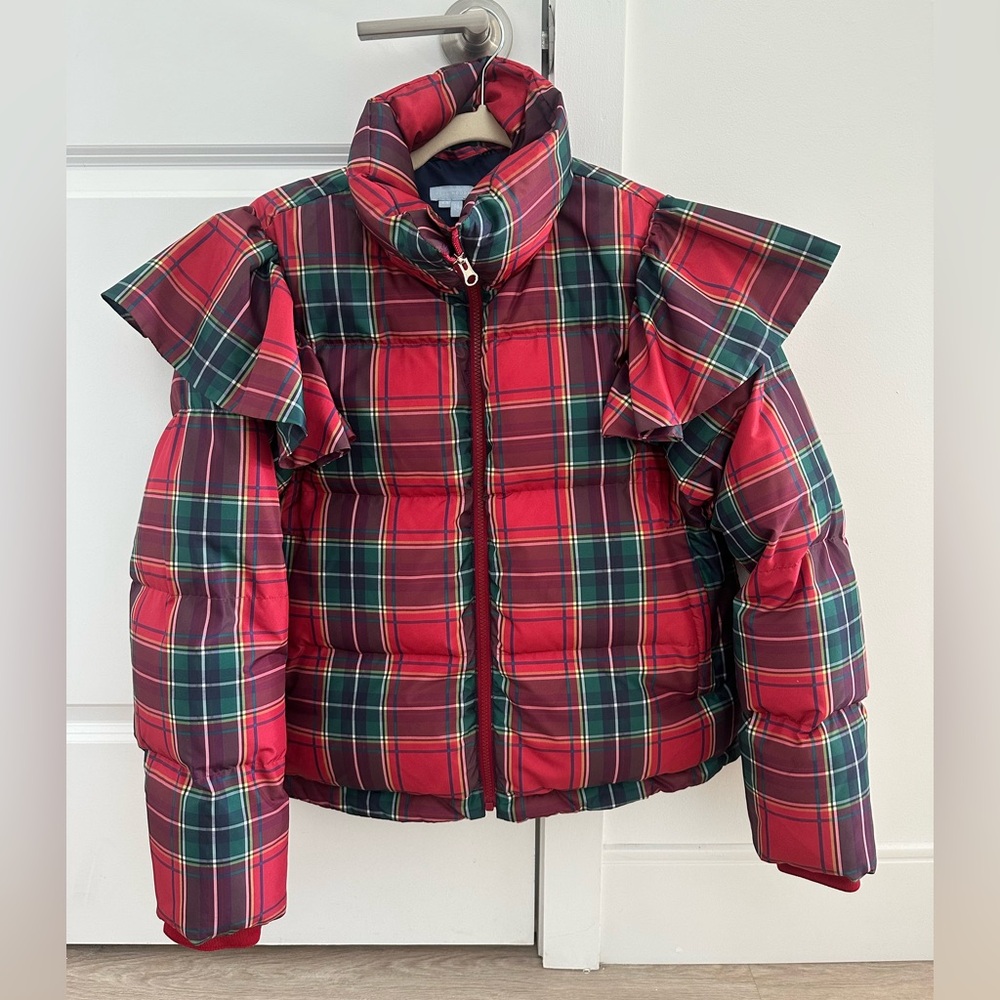 Hill house tartan puffer XS